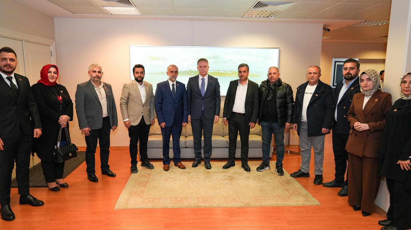 İstanbul İş Adamları Derneği Olarak İstanbul Valisi Davut Gül’ü ziyaret ettik